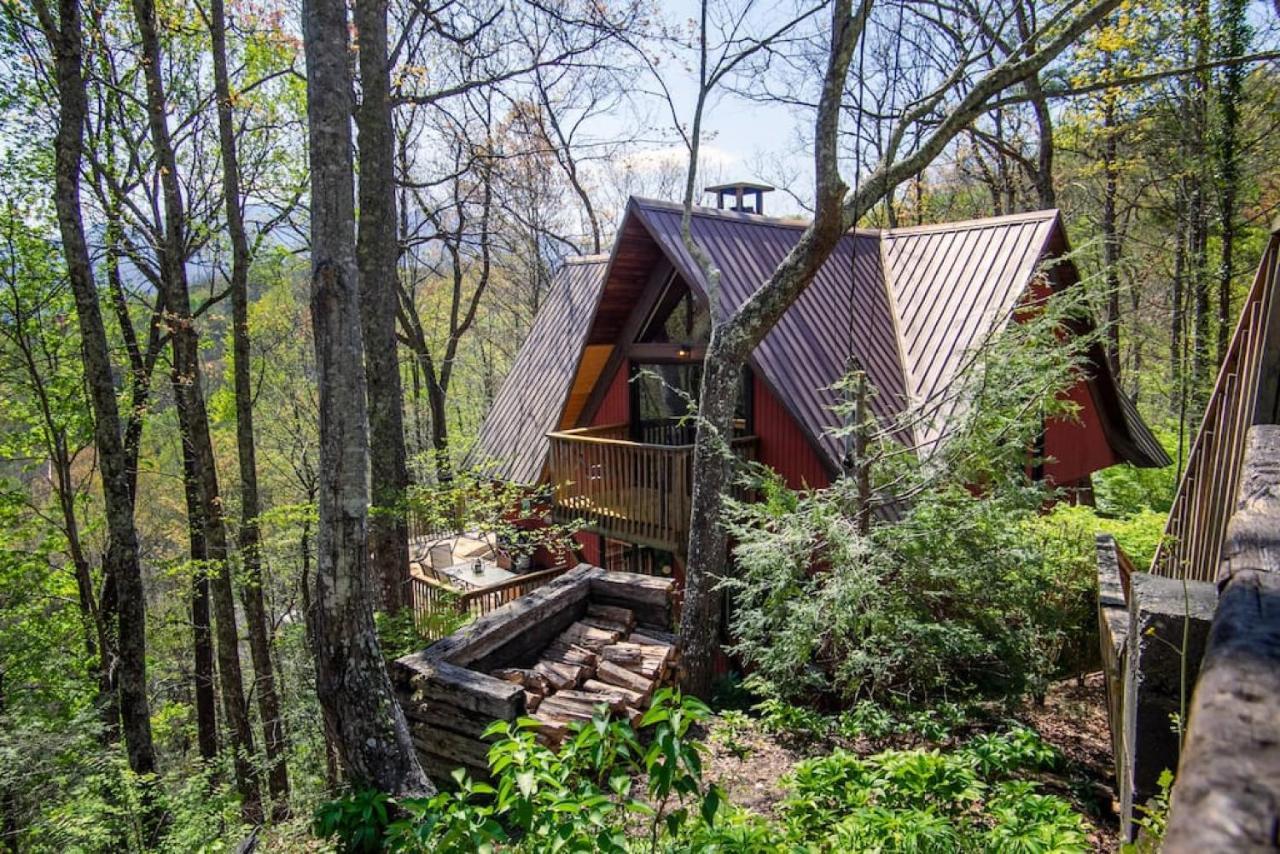 Bear View Chalet With Hot Tub And Near Ober Gatlinburg Dış mekan fotoğraf
