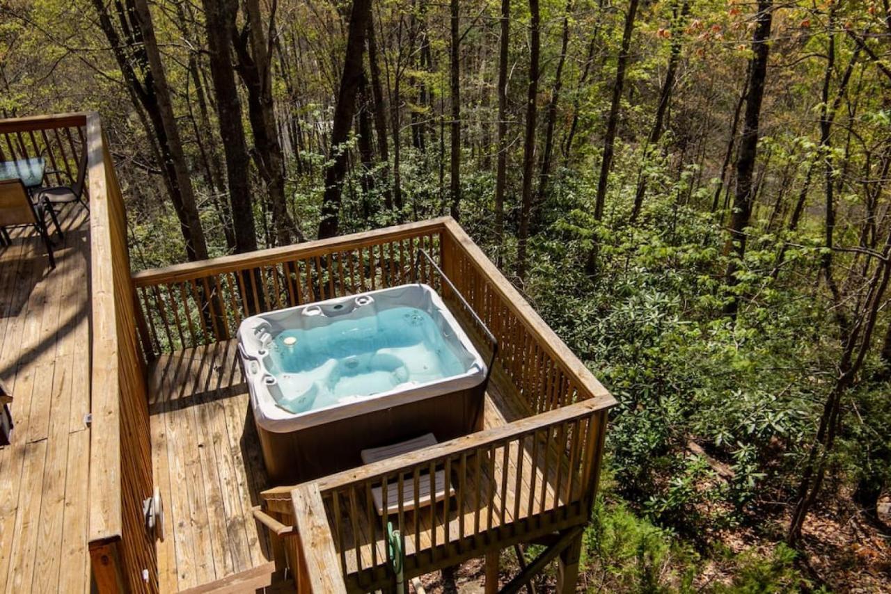 Bear View Chalet With Hot Tub And Near Ober Gatlinburg Dış mekan fotoğraf